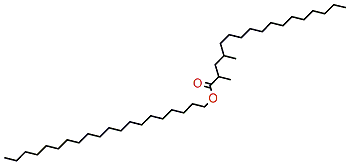 Eicosyl 2,4-dimethylheptadecanoate